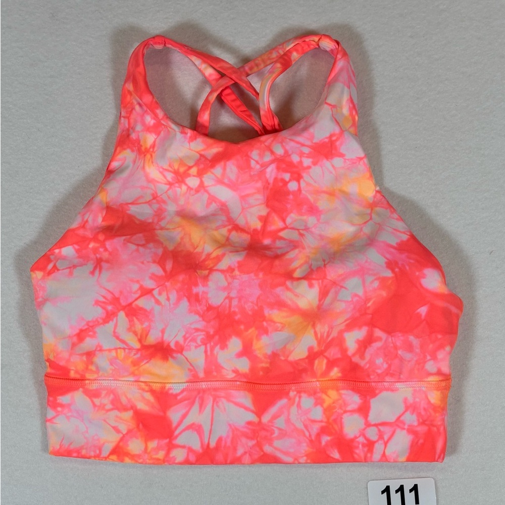 lululemon athletica Pink and Orange Tank Top Size 6
